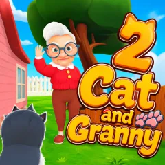 Play Game Cat and Granny 2