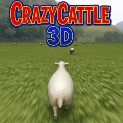 Play Crazy Cattle 3D now!