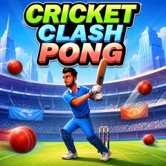 Play Game Cricket Clash Pong