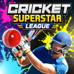 Play Cricket Superstar League now!