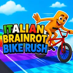 Play Game Italian Brainrot Bike Rush