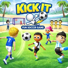 Play Kick It - Fun Soccer Game now!