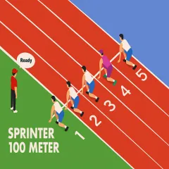 Sprinter 100 Meter